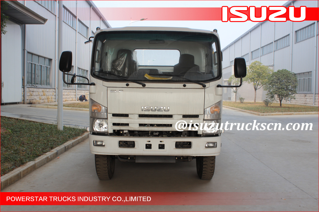 5Tons Isuzu Flatbed Tow Road Wrecker Flatbed Carriers