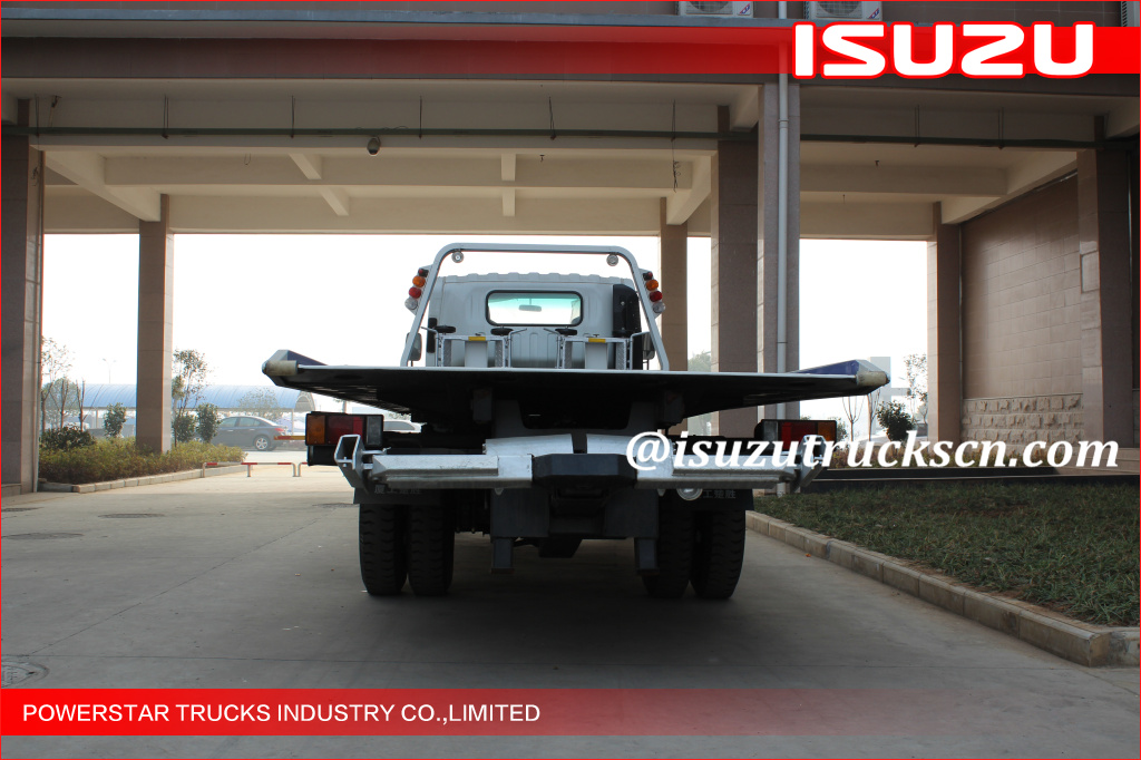 5Tons Isuzu Flatbed Tow Road Wrecker Flatbed Carriers