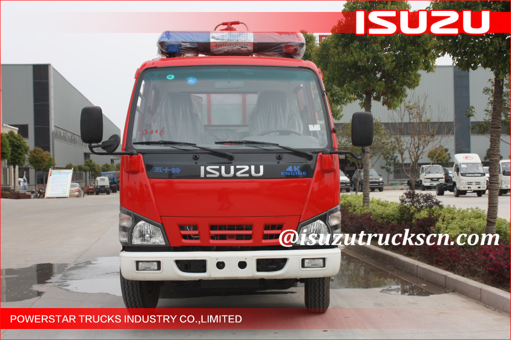 Consegna del veicolo di soccorso antincendio Isuzu NKR77 nelle Filippine