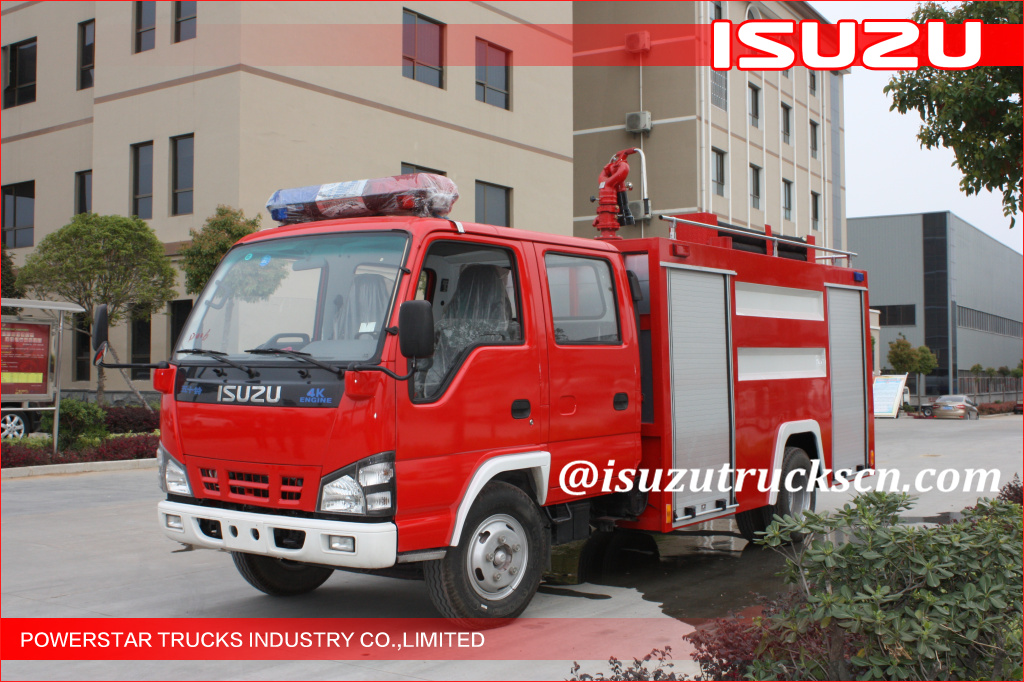 Consegna del veicolo di soccorso antincendio Isuzu NKR77 nelle Filippine