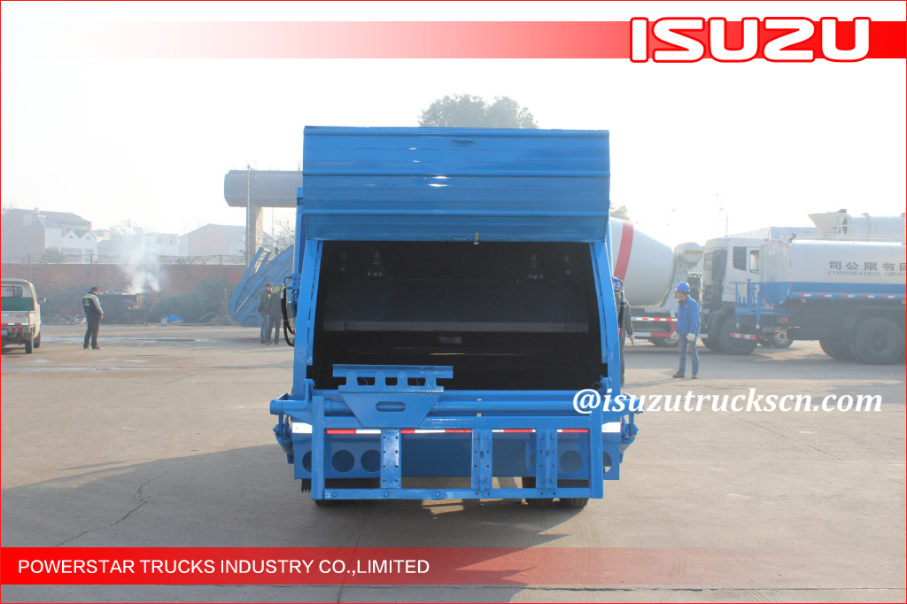 3cbm-5cbm ISUZU NKR Truck Garbage Compactor Supplier