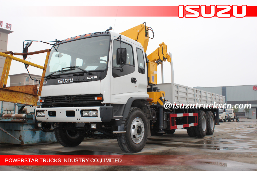 Isuzu NKR Telescopic Truck Mounted Crane ISUZU Truck With Crane