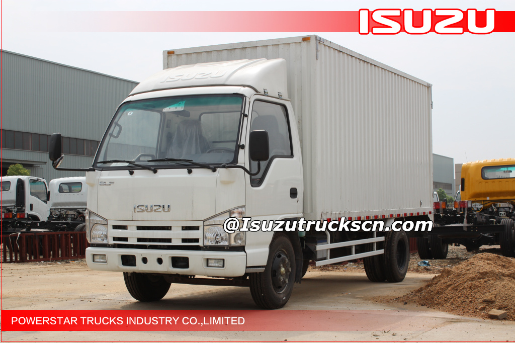 Isuzu ELF 100p 5 Ton Van Truck, Box Truck, Cargo Truck