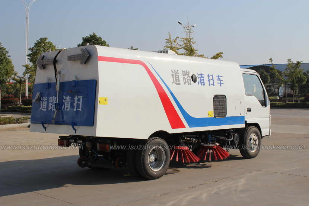 ISUZU NKR 3cbm-5cbm Isuzu Road Sweeping Vehicle