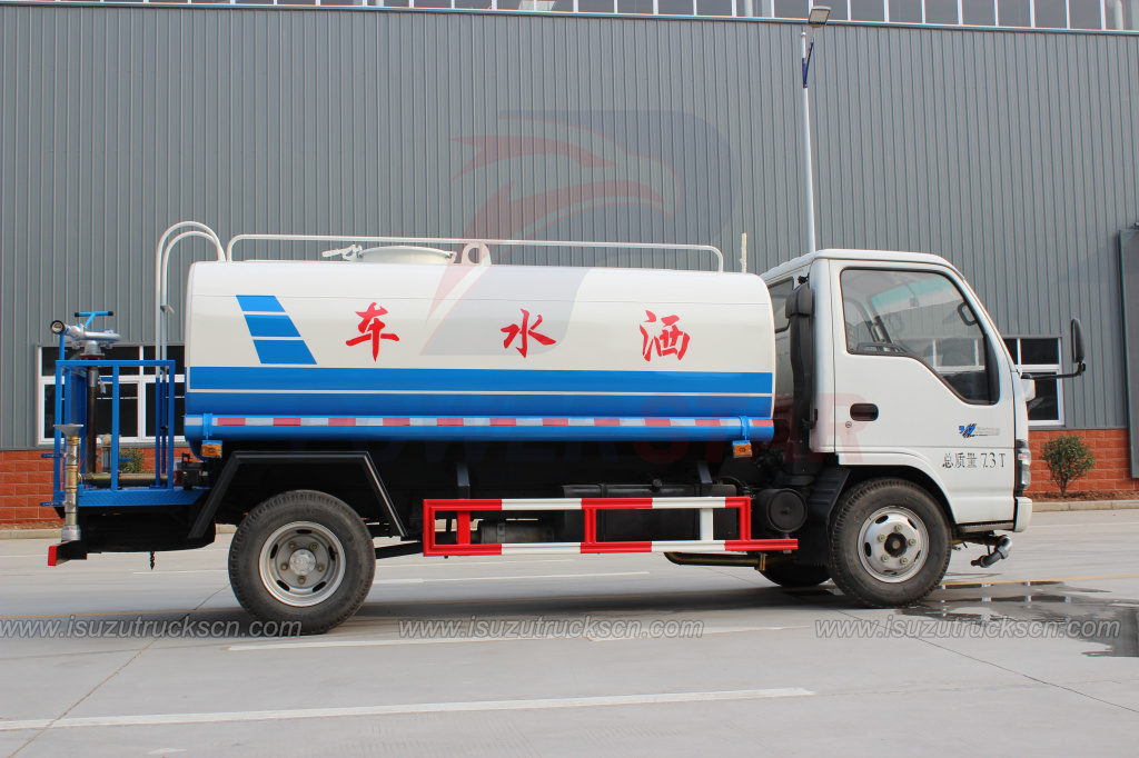 Autocisterna per camion d'acqua ISUZU NKR da 3000L 5000L in vendita