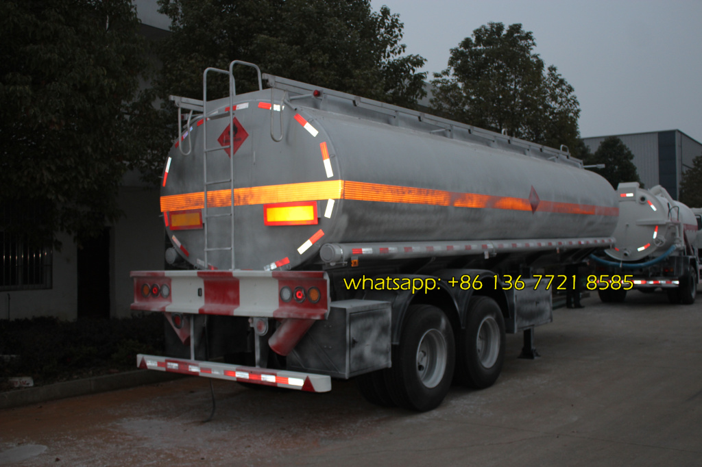 China best ISUZU 35,000 Litre Fuel Tank Trailer