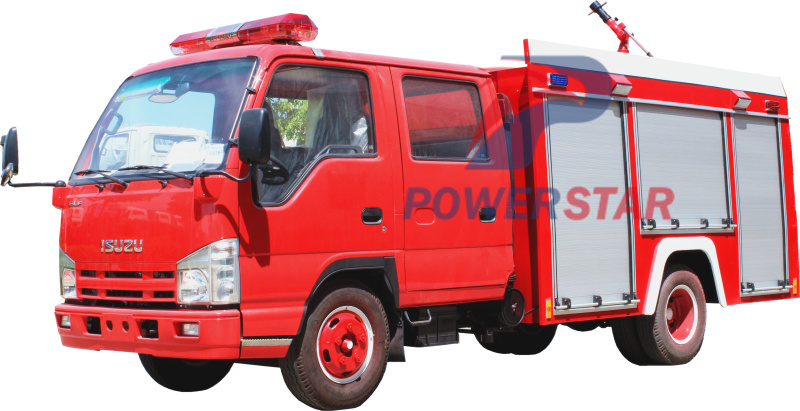 2,000L water tanker fire truck Isuzu