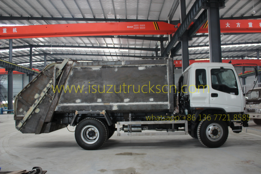 Customer made 12CBM 10cbm waste compactor truck Isuzu