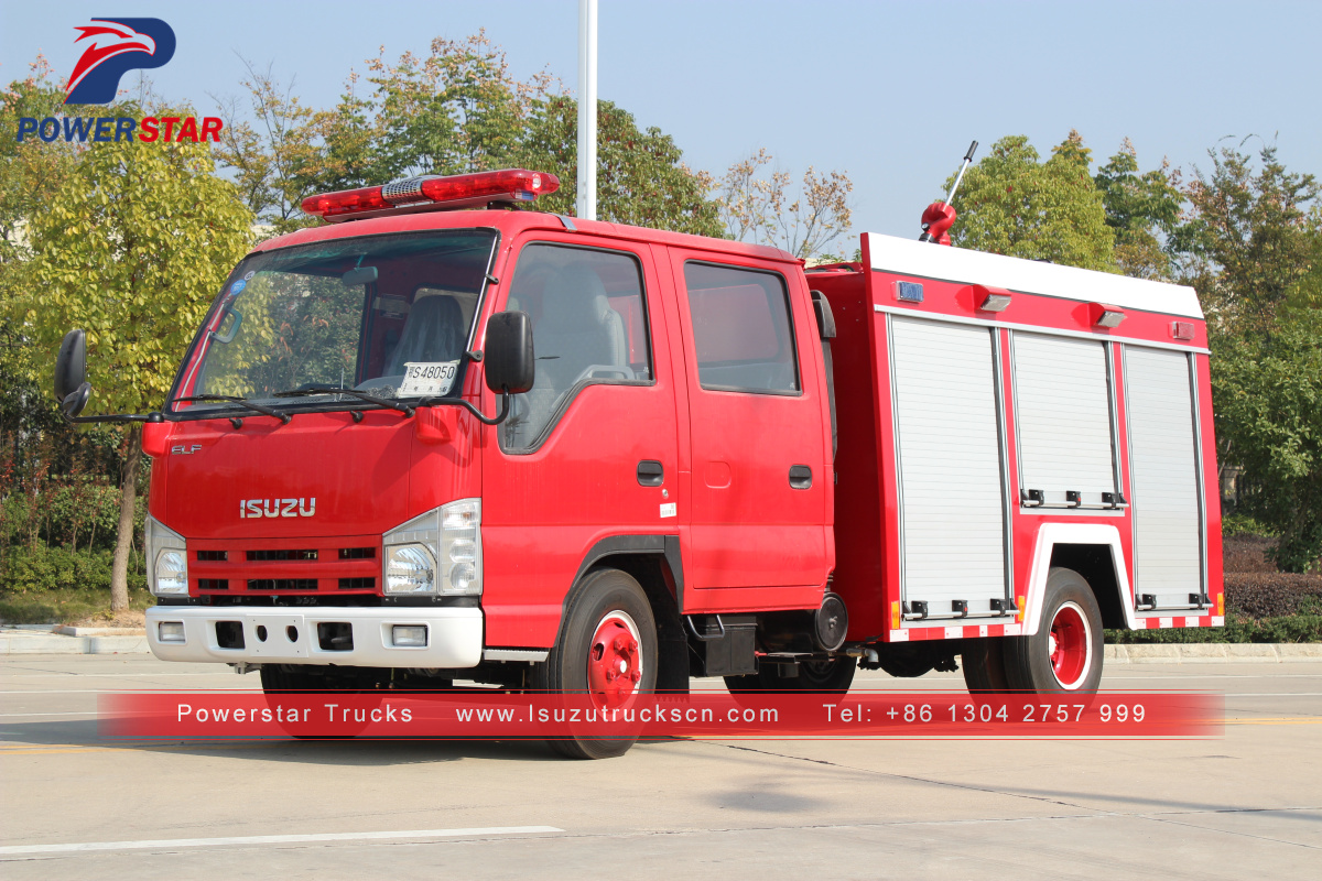 Veicoli di emergenza ISUZU e camion di soccorso per le Filippine