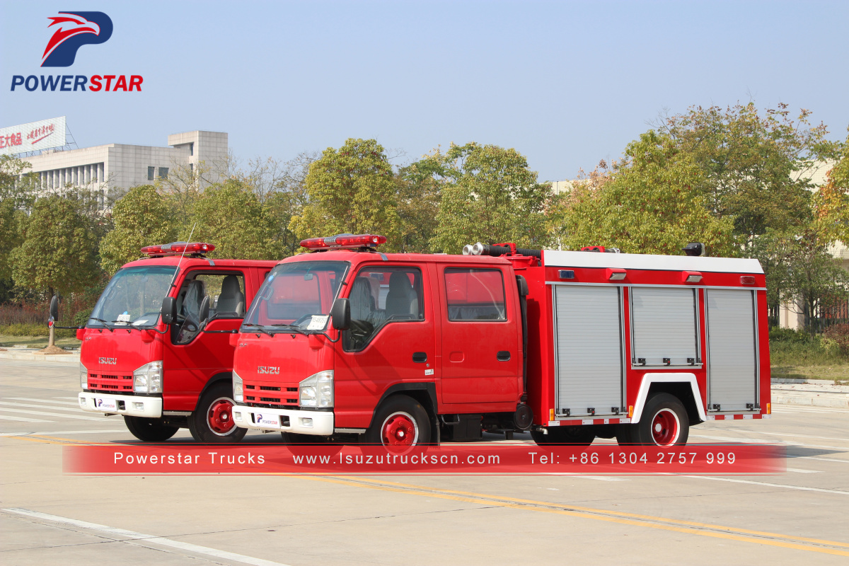 Veicoli di emergenza ISUZU e camion di soccorso per le Filippine