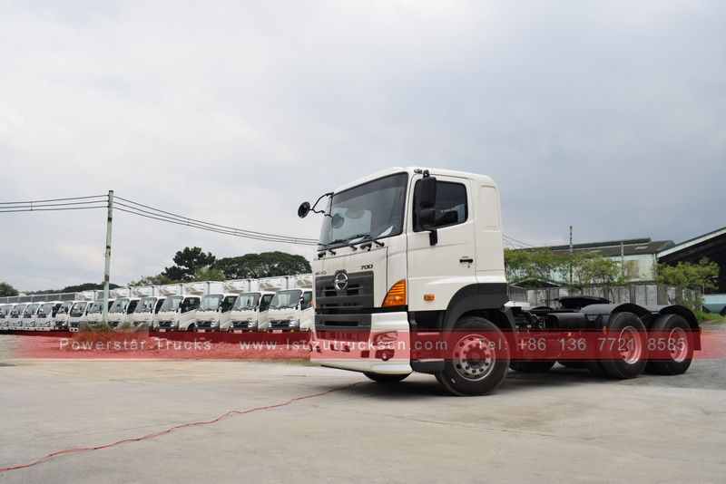 testa/motrice principale del trattore myanmar 6X4 hino in vendita