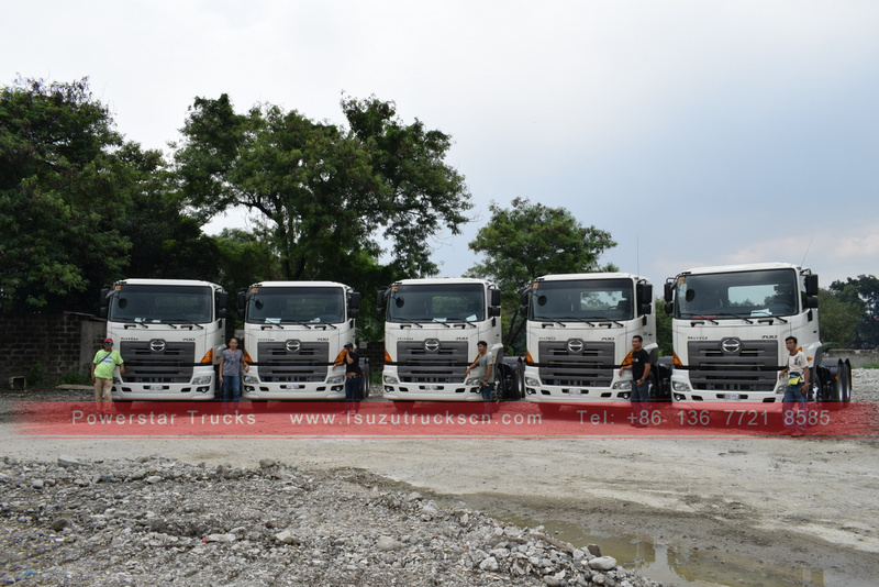 testa/motrice principale del trattore myanmar 6X4 hino in vendita