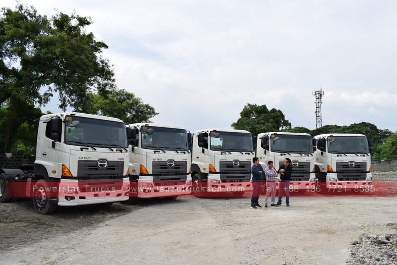 testa/motrice principale del trattore myanmar 6X4 hino in vendita