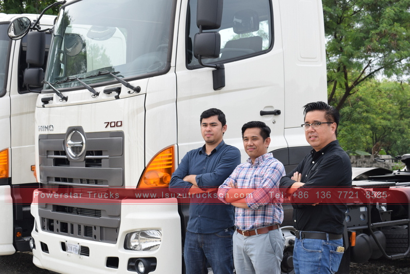 testa/motrice principale del trattore myanmar 6X4 hino in vendita