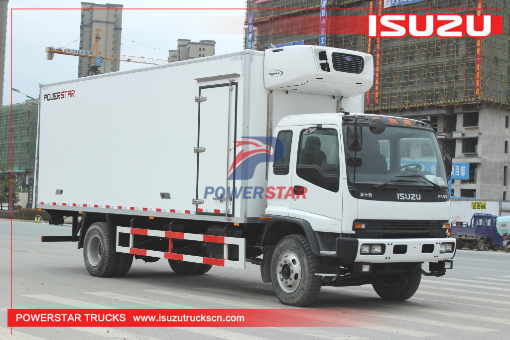 ISUZU 15t carrier fish meat transport van trucks