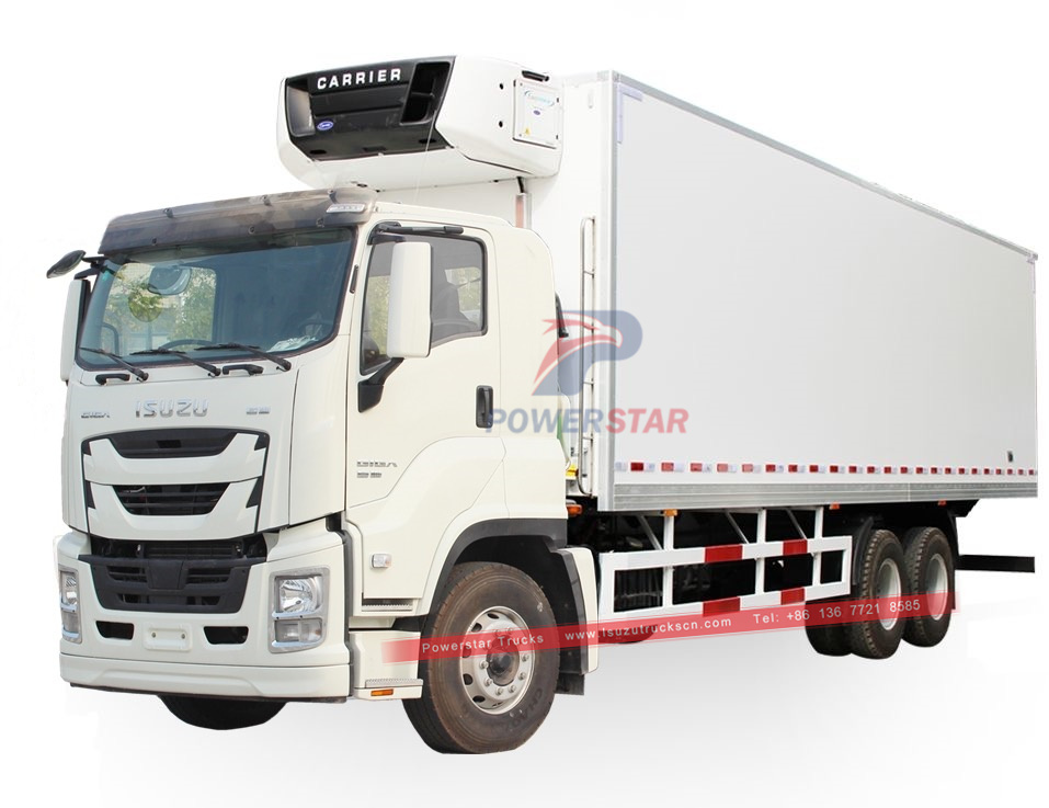 Camion refrigerato ISUZU GIGA giapponese con unità di refrigerazione Thermo King