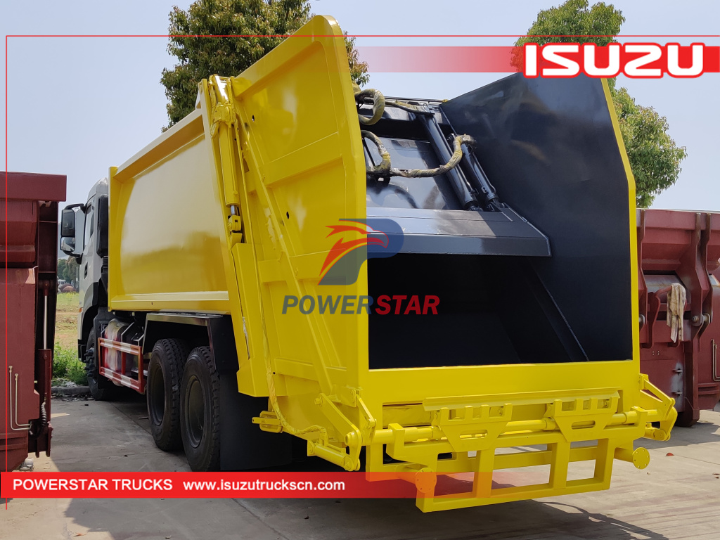 16cbm 18cbm Rear Loader Refuse Truck Body parts for sale 