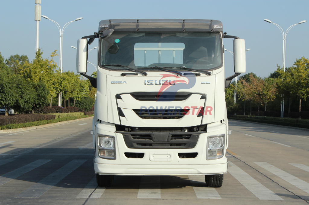 Camion del carico del carraio del dropside 10 del recinto del muro laterale di ISUZU GIGA 6X4 380HP