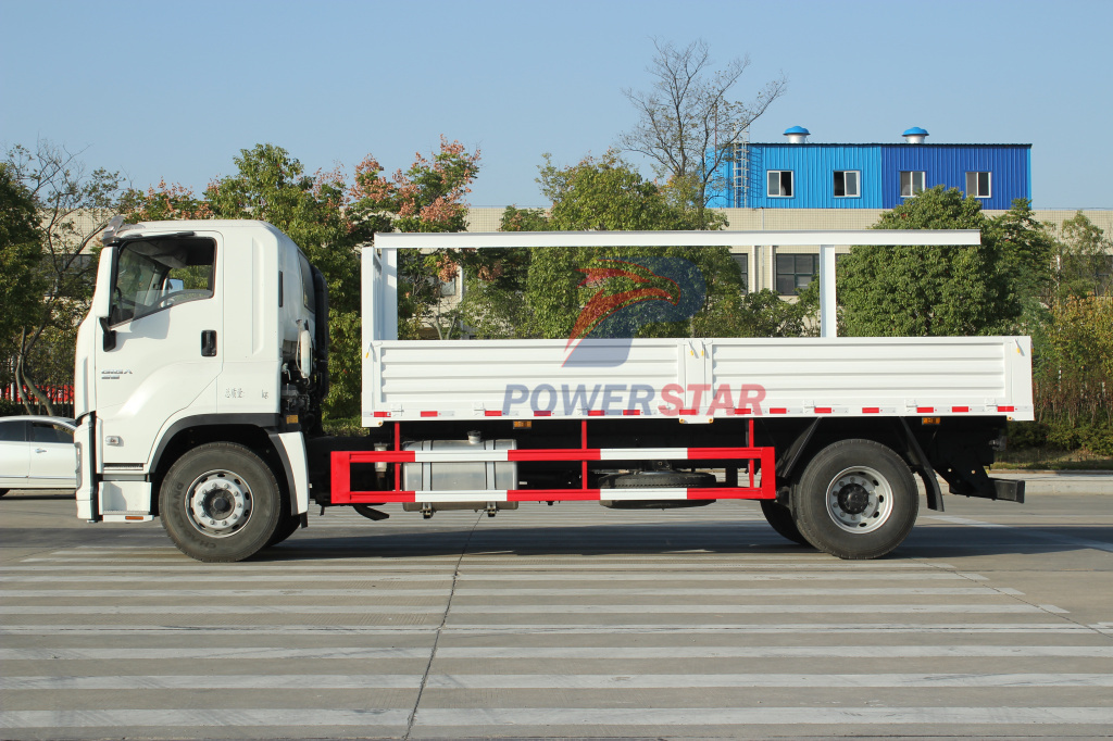 Camion del carico del carraio del dropside 10 del recinto del muro laterale di ISUZU GIGA 6X4 380HP