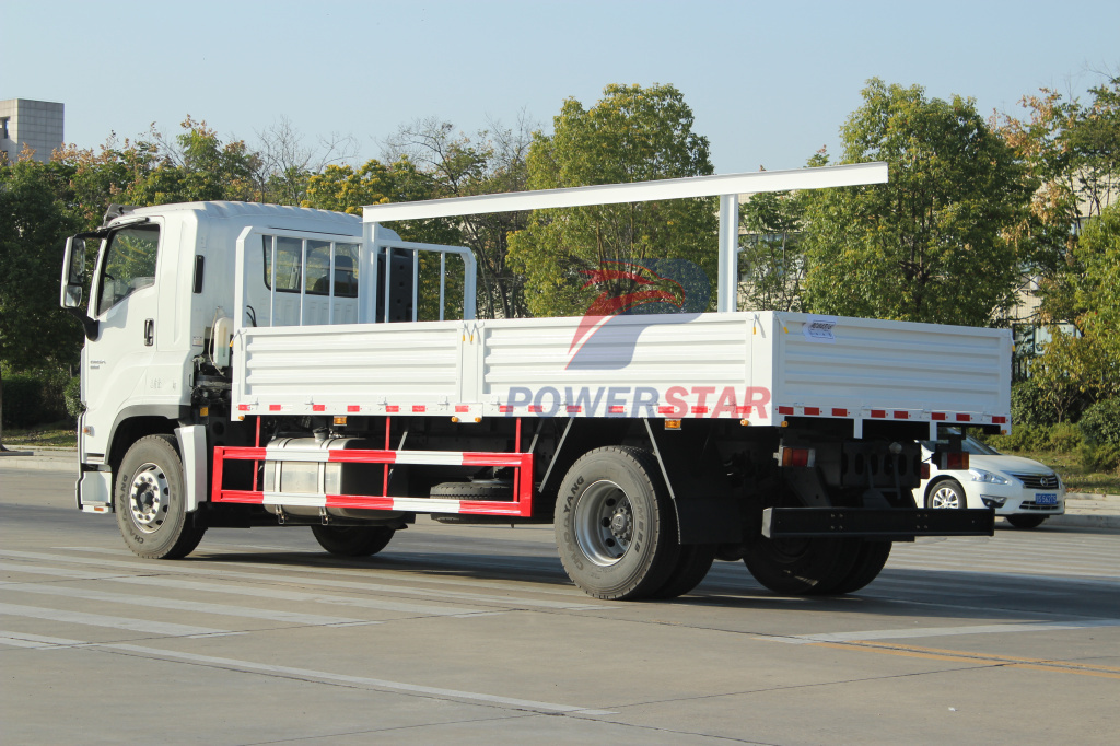 Camion del carico del carraio del dropside 10 del recinto del muro laterale di ISUZU GIGA 6X4 380HP