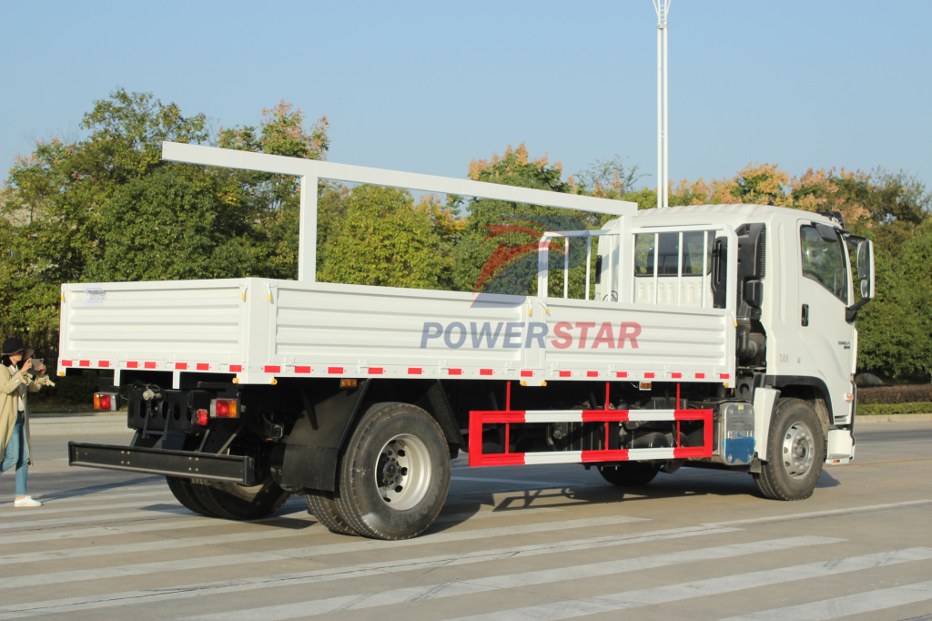 Camion del carico del carraio del dropside 10 del recinto del muro laterale di ISUZU GIGA 6X4 380HP