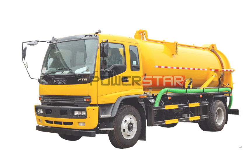 Autocisterne per liquami sottovuoto ISUZU FTR