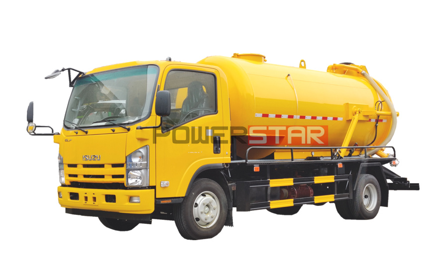 ISUZU ELF NPR Autocarri aspiranti per liquami