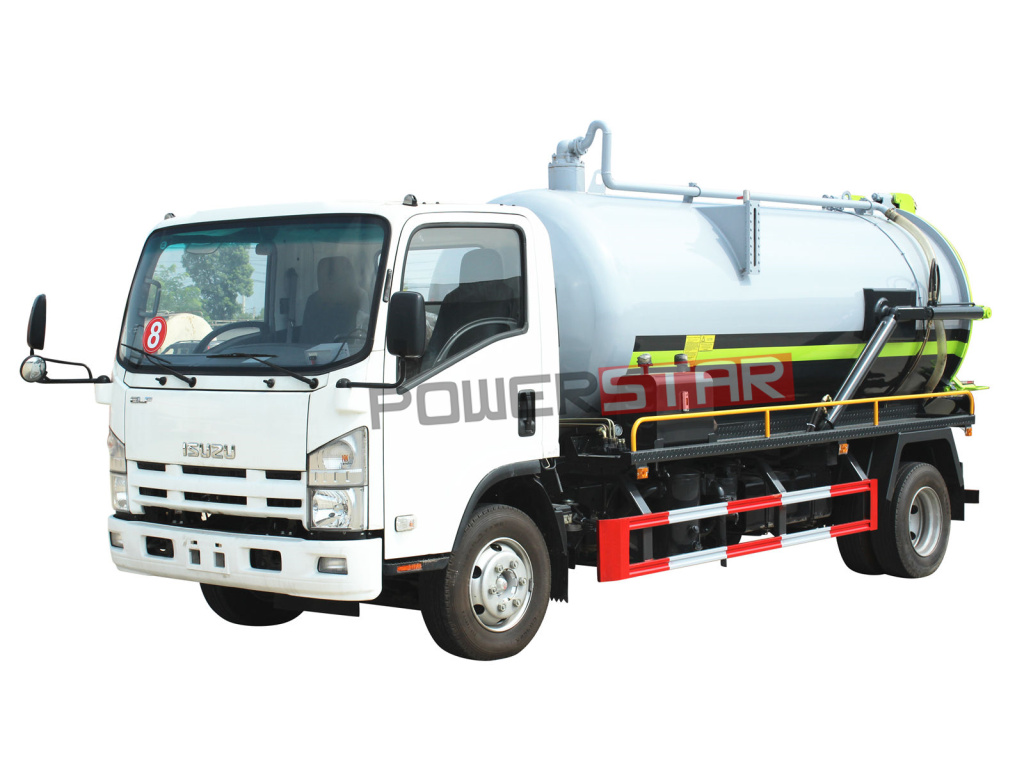 ISUZU 700P Camion aspiranti per la pulizia delle fognature