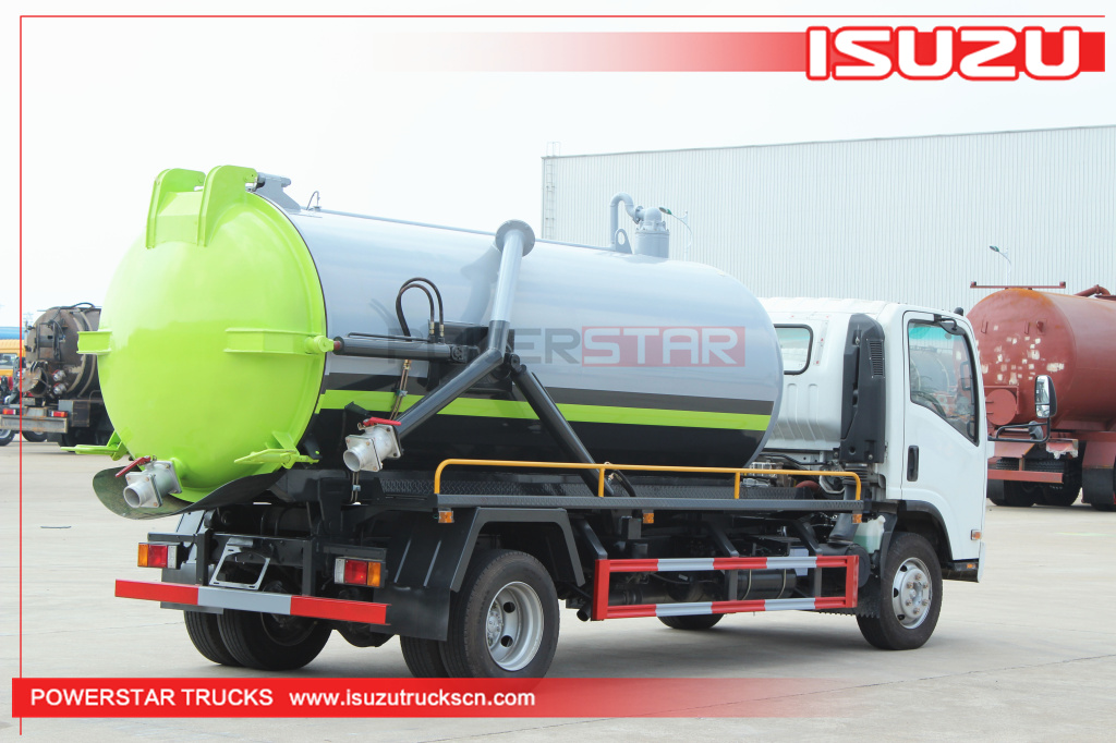 Sewage collector tank truck Isuzu NKR ELF