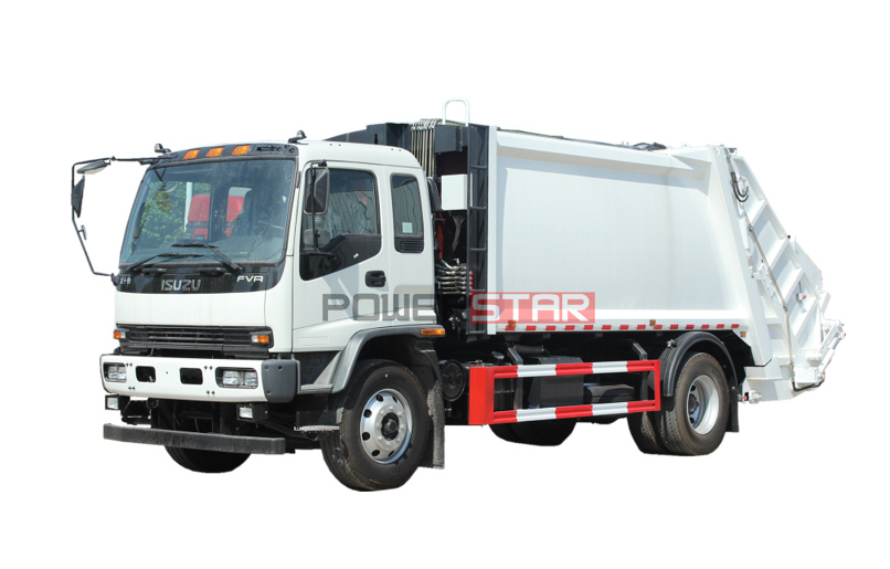 Camion compattatore per la raccolta dei rifiuti ISUZU FVR Barrel Tuning