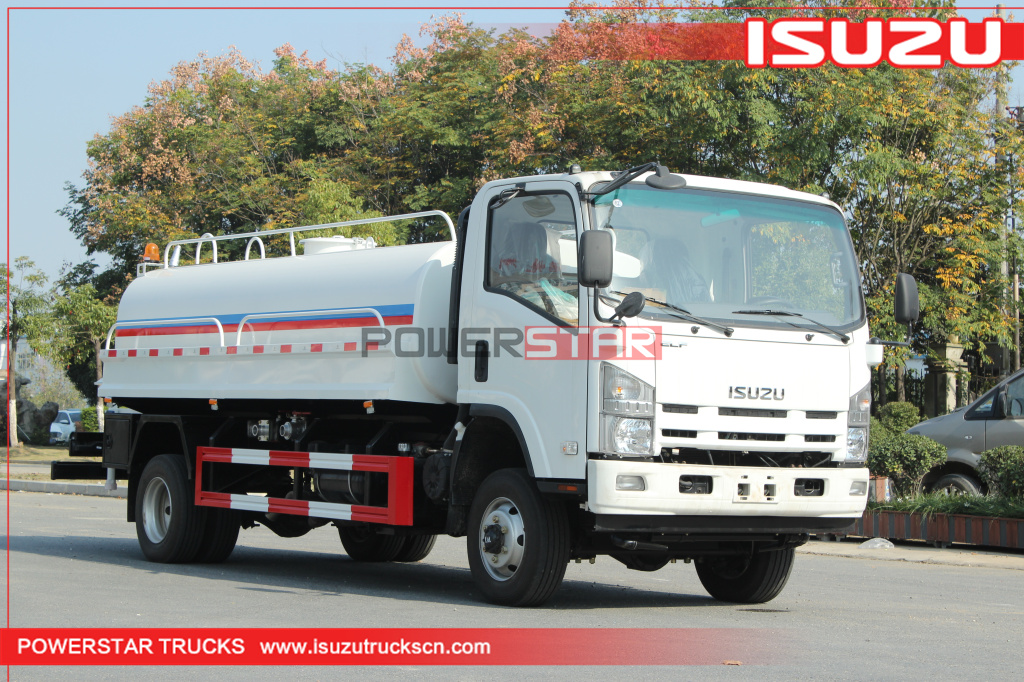 HAITI nuovissimo camion per acqua potabile ISUZU 4X4 AWD in acciaio inossidabile