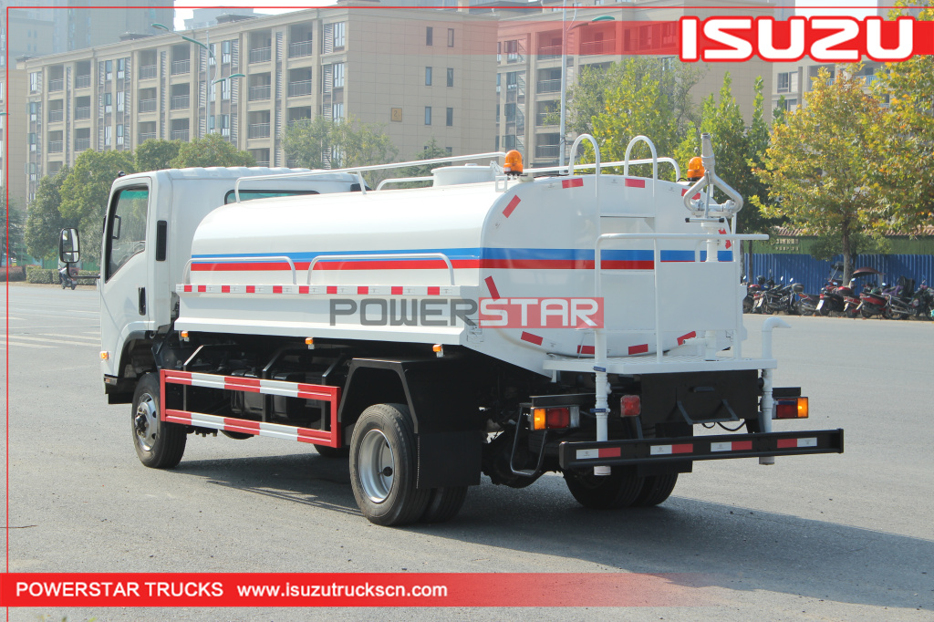 HAITI nuovissimo camion per acqua potabile ISUZU 4X4 AWD in acciaio inossidabile