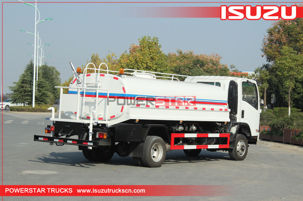 HAITI nuovissimo camion per acqua potabile ISUZU 4X4 AWD in acciaio inossidabile