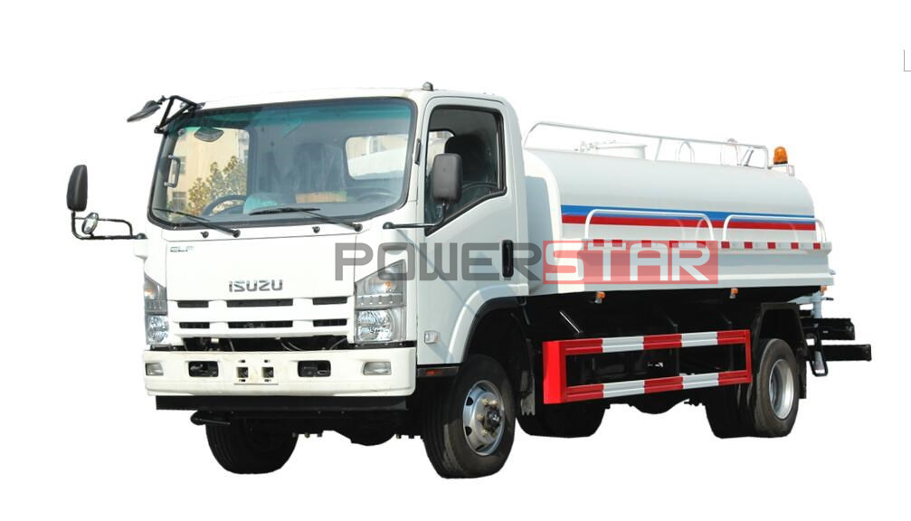 Camion cisterna per acqua con irrigatore ISUZU 4WD ELF 4X4 Off Road