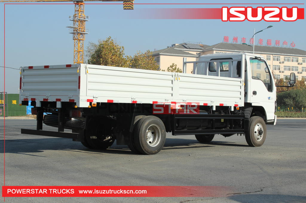 ISUZU NKR/600P/NPR 4X4 Off road sidewall Fence Dropside 6wheeler Cargo Trucks for sale