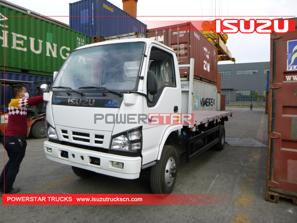 ISUZU NKR/600P/NPR 4X4 Off road sidewall Fence Dropside 6wheeler Cargo Trucks for sale