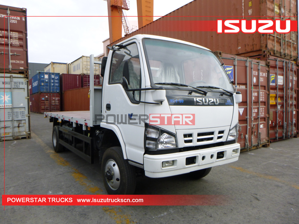 ISUZU NKR/600P/NPR 4X4 Off road sidewall Fence Dropside 6wheeler Cargo Trucks for sale