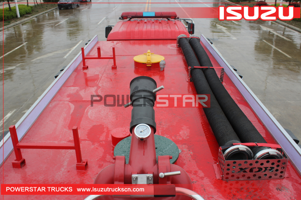 Produttore di camion dei vigili del fuoco ISUZU FVZ per camion per tender antincendio con schiuma d'acqua per autopompe 7000L-10000L