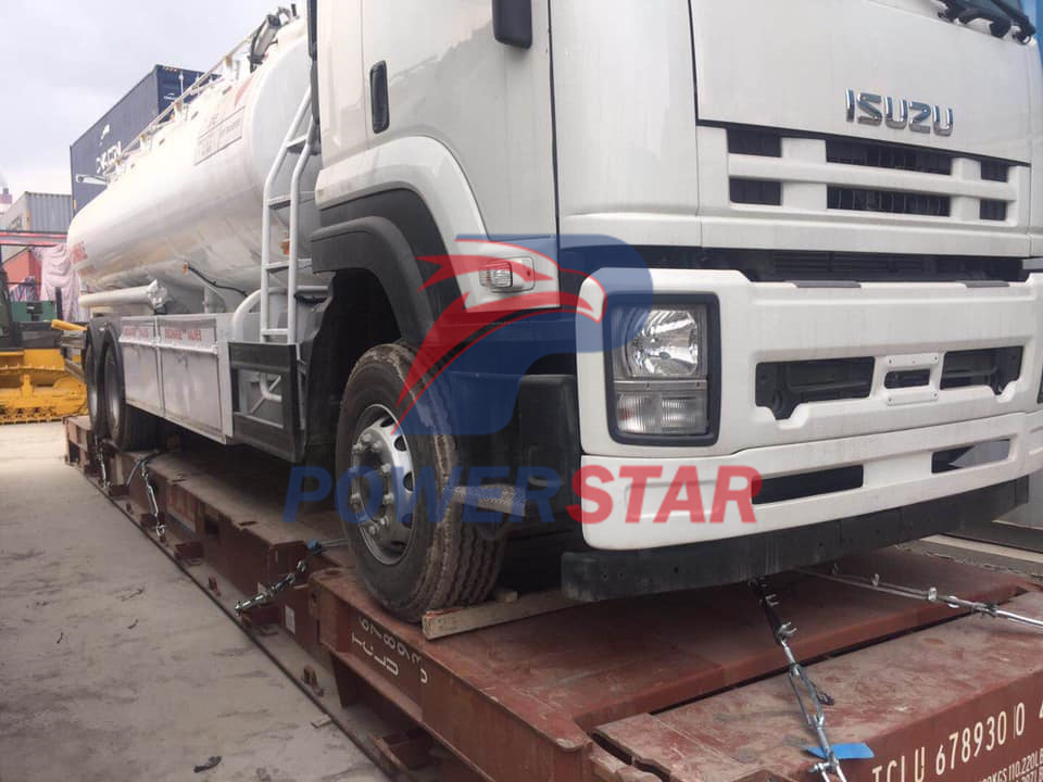 Isuzu VC46/VC61 GIGA Mobile Dispenser Refuel Diesel Oil Bower Fuel Tanker Truck