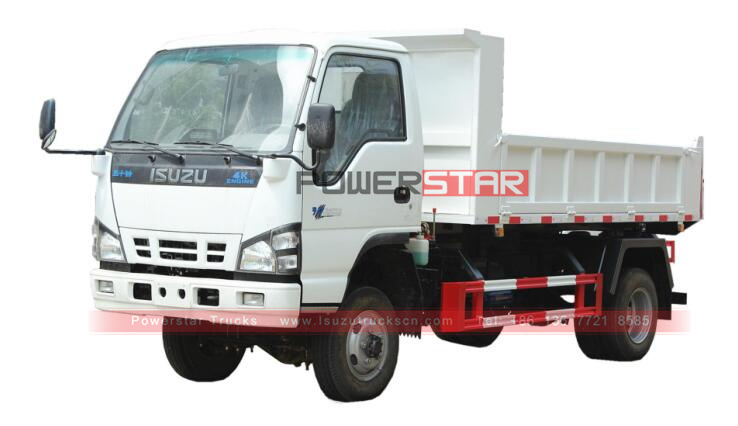 Autocarro con cassone ribaltabile ISUZU NKR/600P 4x4 3ton fuoristrada