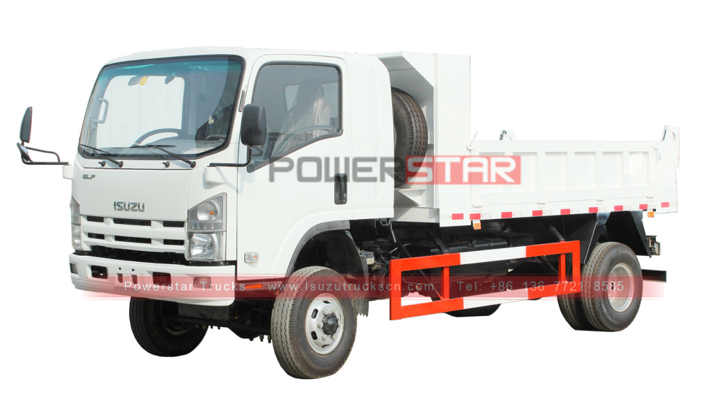 ISUZU Mini autocarro con cassone ribaltabile NPR 4X4