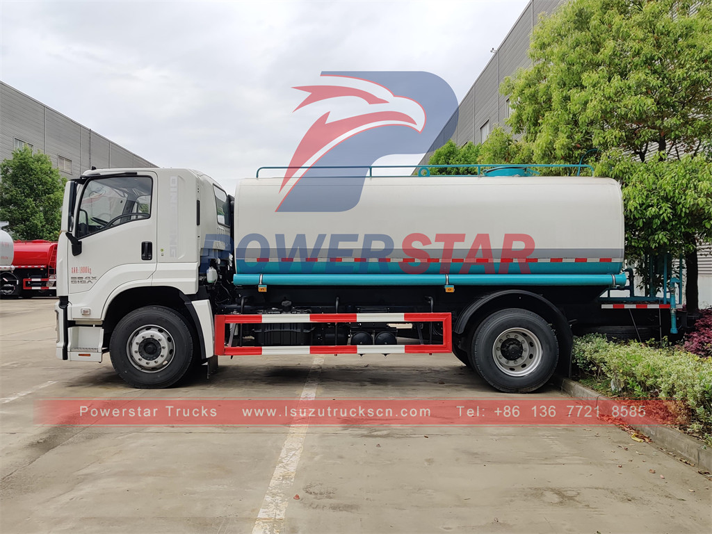 ISUZU GIGA water bowser truck export to Philippine