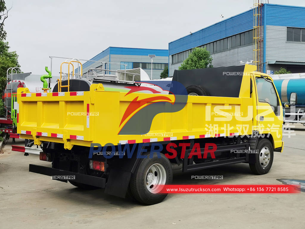 Nuovissimo mini camion ribaltabile ISUZU per la Micronesia