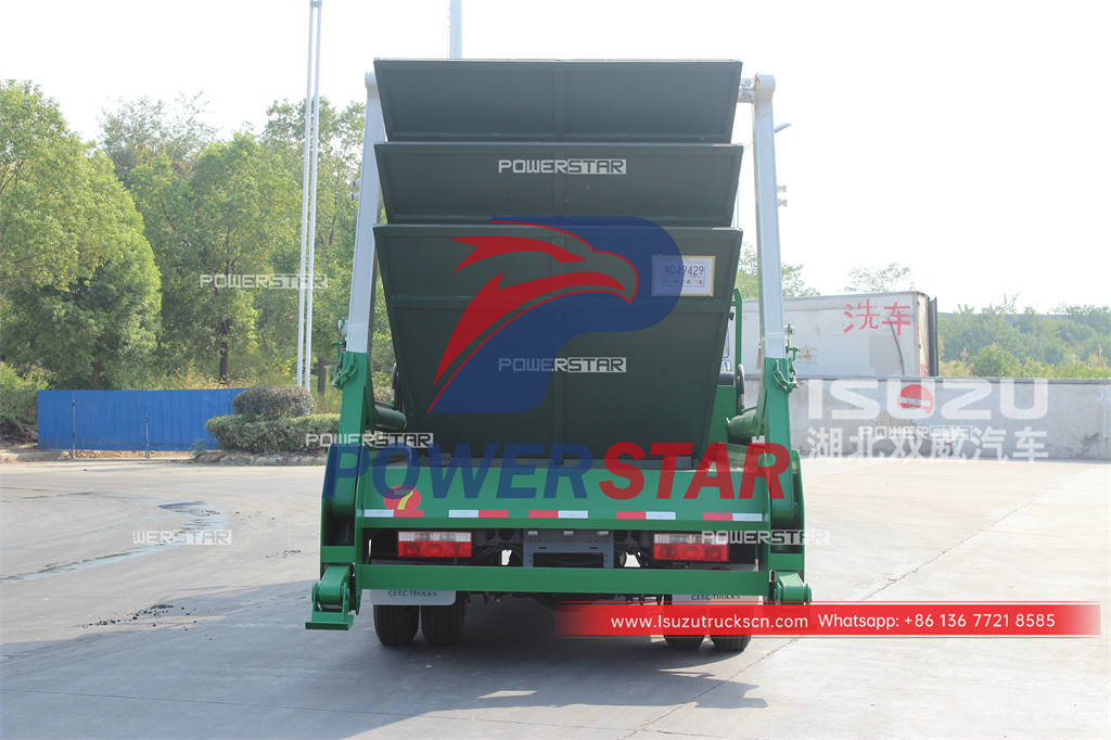 ISUZU FTR 205HP 10CBM skip loader truck for sale