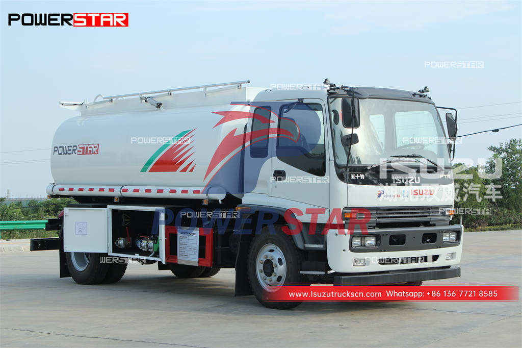 Bowser carburante ISUZU FTR 12CBM di alta qualità al miglior prezzo