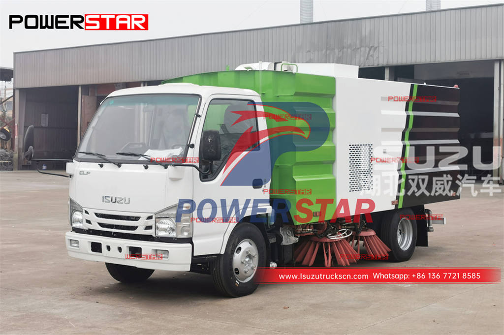 Camion spazzatrice stradale ISUZU 4×2 98HP in vendita