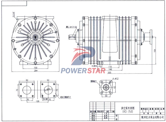 Autocisterna con pompa settica Isuzu con pompa a vuoto XD-350