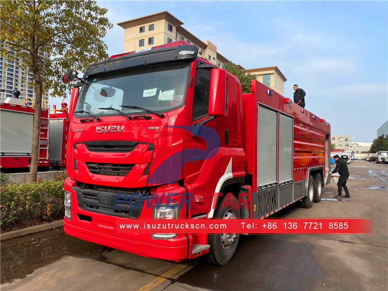 camion antincendio isuzu