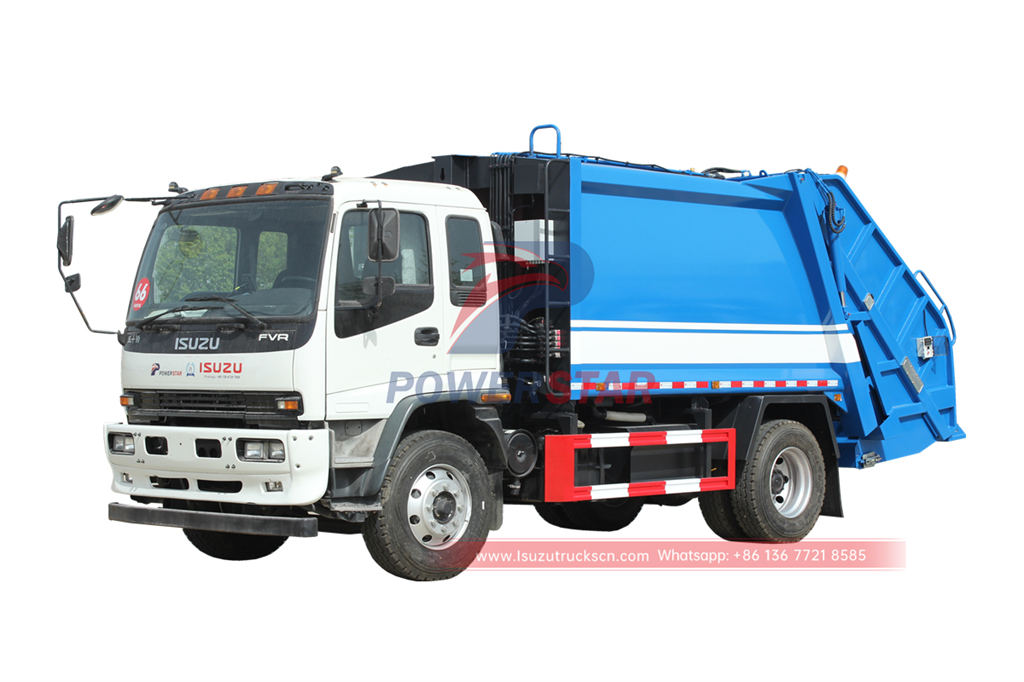 ISUZU FVR garbage compactor with 10CBM volume