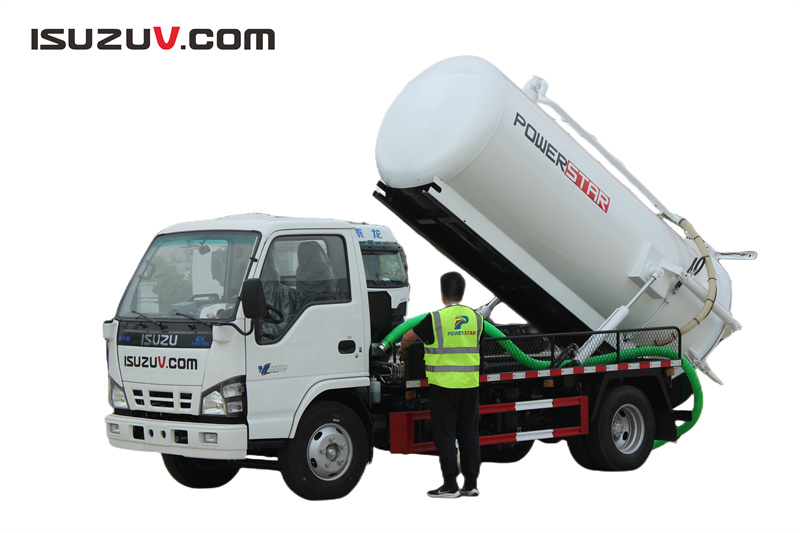 Camion aspirante a vuoto Isuzu 600P